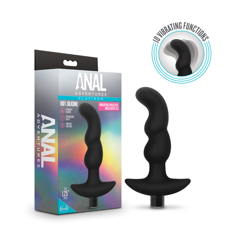 Anal Adventures Platinum Vibrating Prostate Massager 03